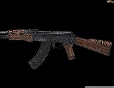 Image result for Wallpaper Black Background AK-47