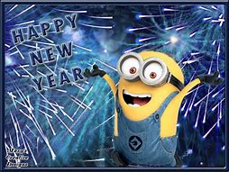 Image result for Free Clip Art Happy New Year Minions