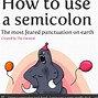 Image result for Correct Use of Semicolon