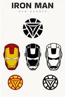 Image result for Iron Man SVG Red and Yellow