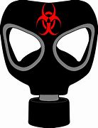 Image result for Biohazard Gas Mask Clip Art