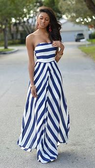Image result for Parti Striped Dress