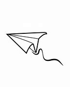 Image result for Paper Airplane Sketch