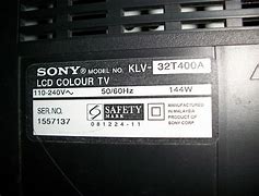 Image result for Model No Sony Klv 19T400a Paper