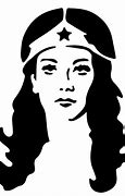 Image result for Wonder Woman Stencil Template