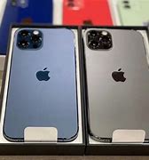 Image result for iPhone 12 Pro Graphite vs Pacific Blue