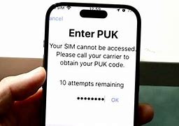 Image result for PUK Code What Is It