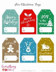 Image result for Gift Tags Printable 9