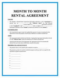 Image result for One Page Rental Agreement