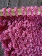 Image result for Knit into Front and Back of Stitch