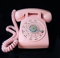 Image result for Pink Rotary Dial Phone