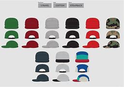 Image result for 5 Panel Hat Vector