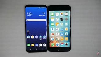 Image result for 7 Size Comparison iPhone vs Galaxy S8