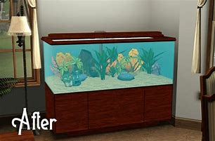 Image result for Sims 4 Fish Tank CC