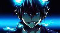 Image result for Blue Fire Anime Boy