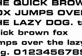 Image result for Extended Bold Font
