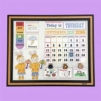 Image result for Cool Cartoon Calendar for Kids