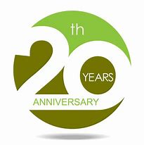 Image result for 20th Year Anniversary Logo