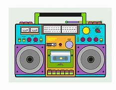 Image result for Old School Boombox