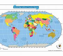 Image result for Map without Country Names