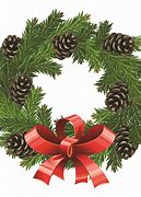Image result for Christmas Wreath Free Vintage Clip Art