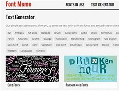Image result for Font Meme Generator