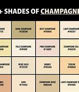 Image result for Champagne vs Gold Color