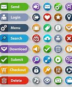 Image result for buttons icons shapes