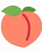 Image result for Peach Fruit Emoji