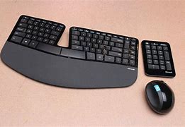 Image result for Wired Ergonomic Keyboard and Mouse