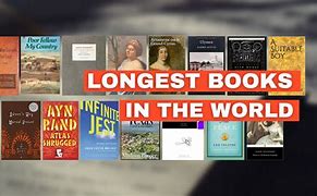 Image result for World's Longest Book