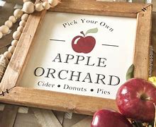 Image result for Fall Apple Sign