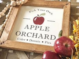 Image result for Pick Your Own Apple Sign