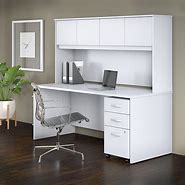 Image result for White Office Desk