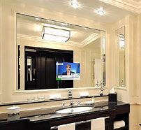 Image result for Bathroom Mirror with TV Built In