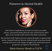 Image result for Black Mental Health Pioneers