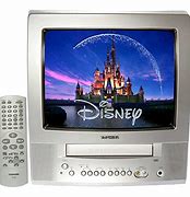 Image result for CRT TV Aux VCR DVD