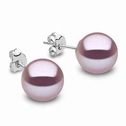 Image result for Pink Pearl Stud Earrings