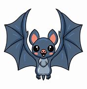 Image result for Flying Bats Cartoon Cut Outs