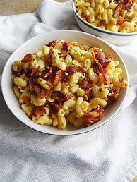 Image result for Veggie Bacon Mac and Cheese