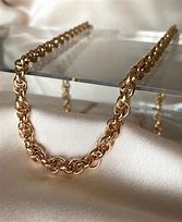 Image result for Gold Plated Chains for Women