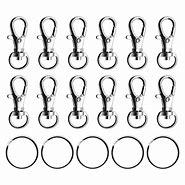 Image result for Key Ring Clips Gold