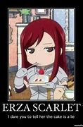 Image result for Erza Scarlet Memes