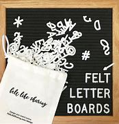 Image result for Felt Letter Board