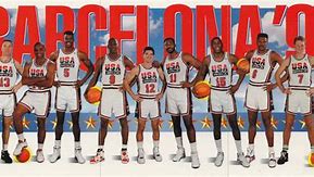 Image result for 92 Barcelona USA Basketball T-Shirt