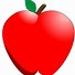 Image result for Red Apple Clip Art Transparent