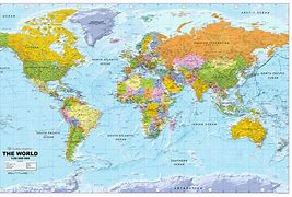 Image result for Proper World Map
