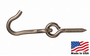 Image result for Stainless Steel Eye Hooks