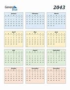 Image result for 2043 Calendar
