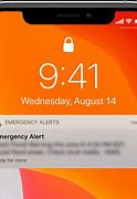 Image result for iPhone Emergency Alert